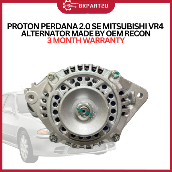 PROTON PERDANA 2.0 SE MITSUBISHI VR4 (1993-2009) ALTERNATOR MADE BY OEM RECON 3 MONTH WARRANTY