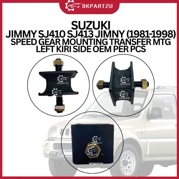 SUZUKI JIMMY SJ410 SJ413 JIMNY 1981-1998 SPEED GEAR MOUNTING TRANSFER MTG LEFT KIRI SIDE OEM PER PCS