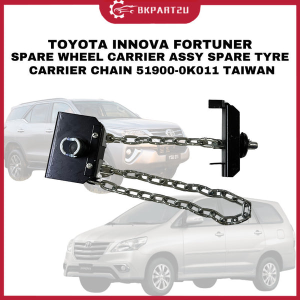 TOYOTA INNOVA FORTUNER SPARE WHEEL CARRIER ASSY SPARE TYRE CARRIER CHAIN 51900-0K011 TAIWAN