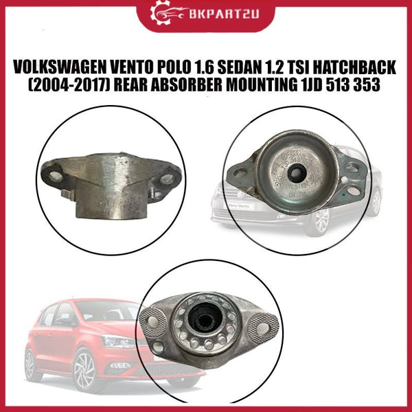 VOLKSWAGEN VENTO POLO 1.6 SEDAN 1.2 TSI HATCHBACK (2004-2017) REAR ABSORBER MOUNTING 1JD 513 353