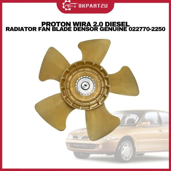 PROTON WIRA 2.0 DIESEL RADIATOR FAN BLADE DENSOR GENUINE 022770-2250