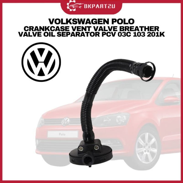 03C103201K VOLKSWAGEN POLO CRANKCASE VENT VALVE BREATHER VALVE OIL SEPARATOR PCV 03C 103 201K