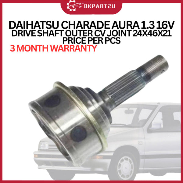 DAIHATSU CHARADE AURA 1.3 16V  DRIVE SHAFT OUTER CV JOINT 24X46X21 PRICE PER PCS