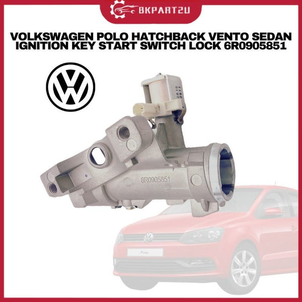 VOLKSWAGEN POLO HATCHBACK VENTO SEDAN IGNITION KEY START SWITCH LOCK OEM 6R0905851 6R0 905 851