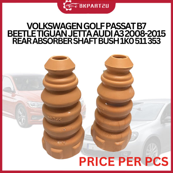 VOLKSWAGEN GOLF PASSAT B7 BEETLE TIGUAN JETTA AUDI A3 2008-2015 REAR ABSORBER SHAFT BUSH 1K0 511 353