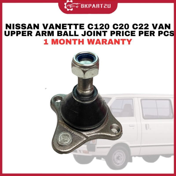 NISSAN VANETTE C120 C20 C22 VAN (1981-1994) UPPER ARM BALL JOINT 1 MONTH WARRANTY PRICE PER PCS