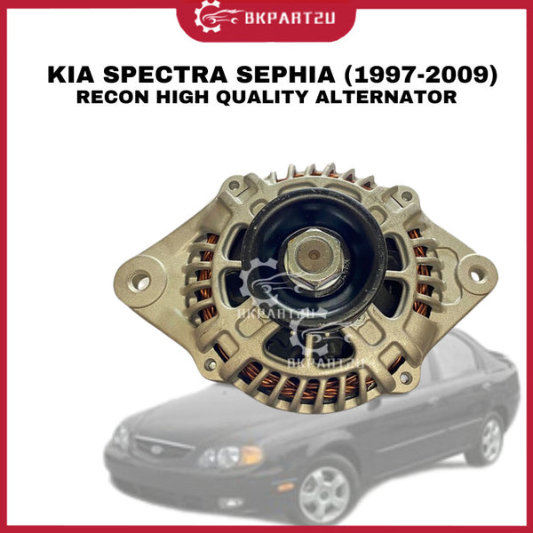 Kia Spectra Sephia Rio (1997-2009) Alternator Made By Recon 3 Month Warranty