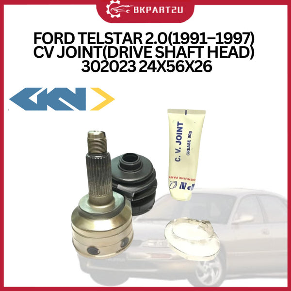 FORD TELSTAR 2.0(1991–1997) CV JOINT(DRIVE SHAFT HEAD) MADE BY GKN C.V JOINT 302023 24X56X26