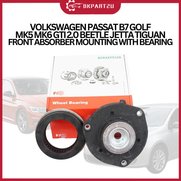 VOLKSWAGEN PASSAT B7 GOLF MK5 MK6 GTI 2.0 BEETLE JETTA TIGUAN FRONT ABSORBER MOUNTING WITH BEARING