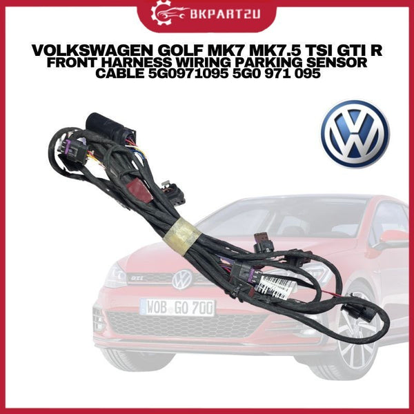 VOLKSWAGEN GOLF MK7 MK7.5 TSI GTI R FRONT HARNESS WIRING PARKING SENSOR  CABLE 5G0971095 5G0 971 095
