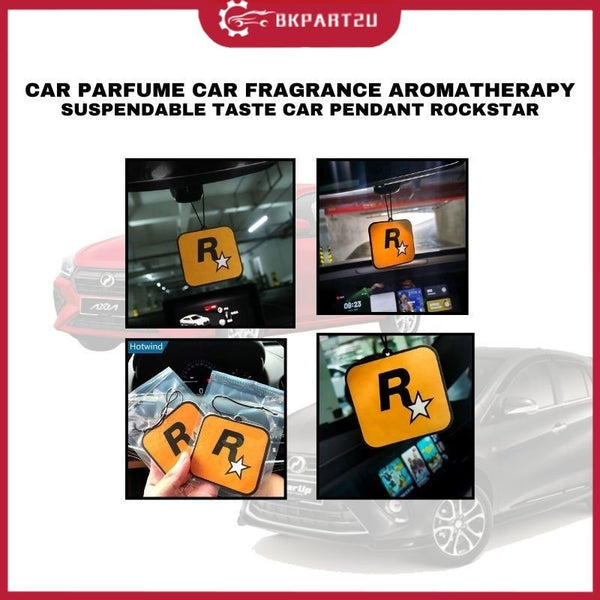 CAR PARFUME CAR FRAGRANCE CAR AROMATHERAPY SUSPENDABLE TASTE AROMATERAPY PENDANT ROCKSTAR