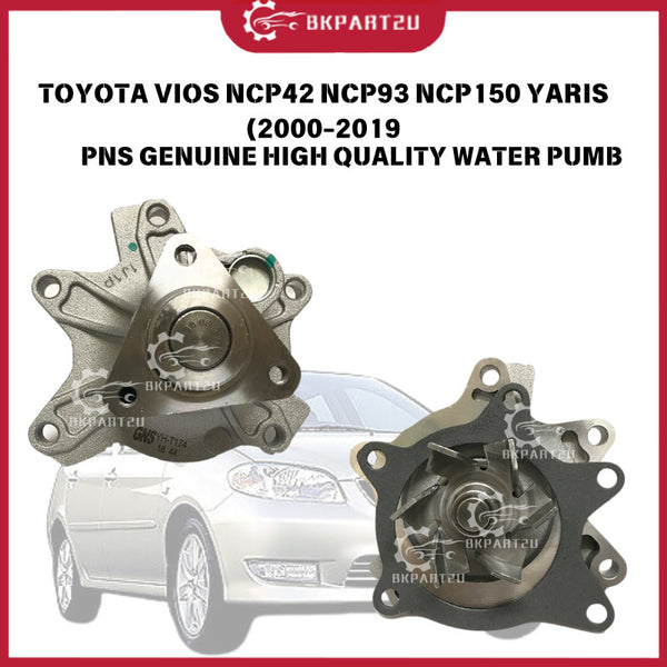 TOYOTA VIOS NCP42 NCP93 NCP150 YARIS (2000-2019) WATER PUMP WITH GASKET MADE BY GNS WP-T101-Y 16100-29155
