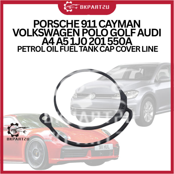 PORSCHE 911 CAYMAN VOLKSWAGEN POLO GOLF AUDI A4 A5 1J0 201 550A PETROL OIL FUEL TANK CAP COVER LINE