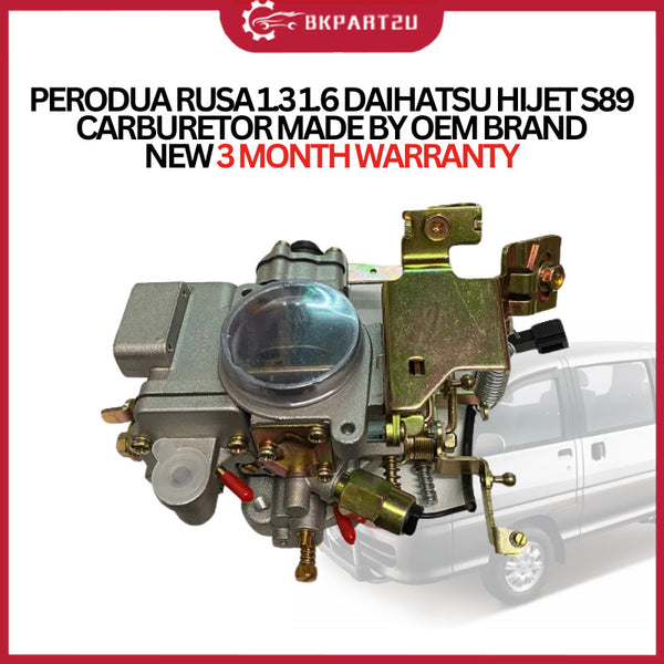 PERODUA RUSA 1.3 1.6 DAIHATSU HIJET S89 (1996-2007) CARBURETOR MADE BY OEM BRAND NEW 3 MONTH WARRANTY