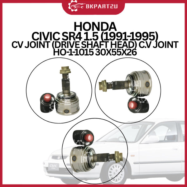HONDA CIVIC SR4 1.5 (1991-1995) CV JOINT (DRIVE SHAFT HEAD) C.V JOINT HO-1-1015 30X55X26