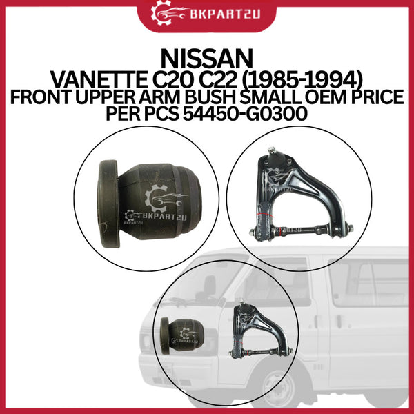 NISSAN VANETTE C20 C22 (1985-1994) FRONT UPPER ARM BUSH SMALL OEM PRICE PER PCS 54450-G0300