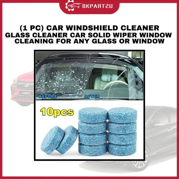 (1 PC) CAR WINDSHIELD CLEANER GLASS CLEANER CAR SOLID WIPER WINDOW CLEANING FOR ANY GLASS OR WINDOW