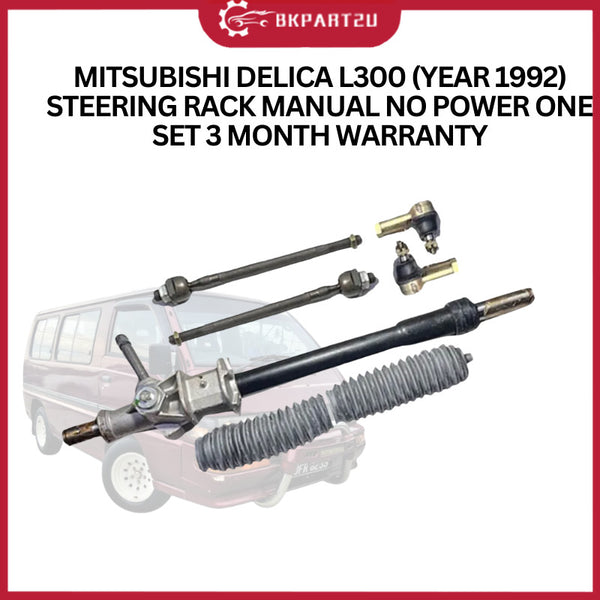 MITSUBISHI DELICA L300 (YEAR 1992) STEERING RACK MANUAL NO POWER ONE SET 3 MONTH WARRANTY
