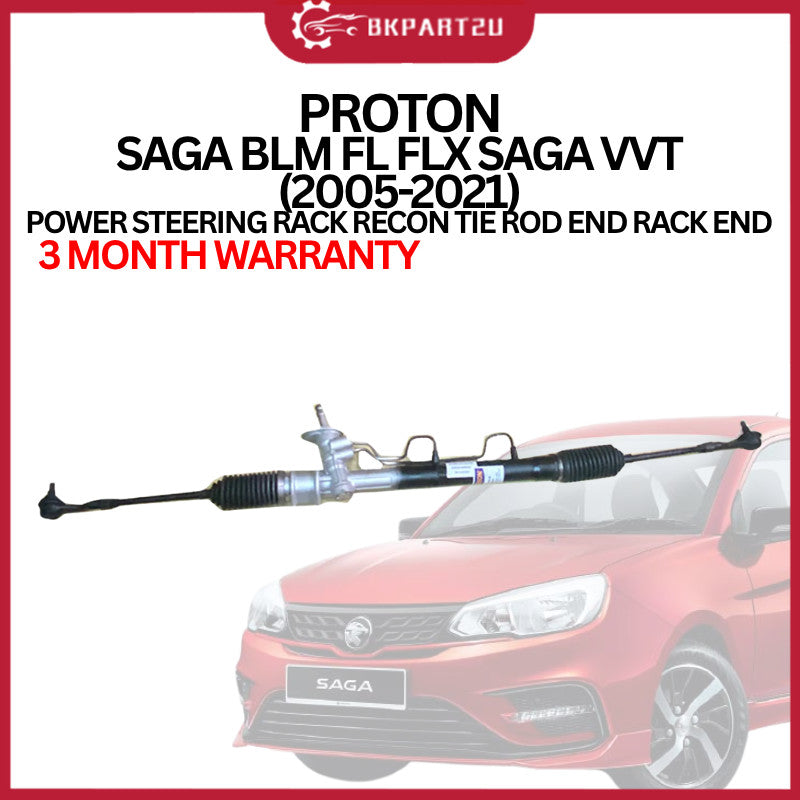 Steering Rack Blm PROTON SAGA BLM FL FLX SAGA VVT (2005-2021) POWER STEERING RACK RECON ...