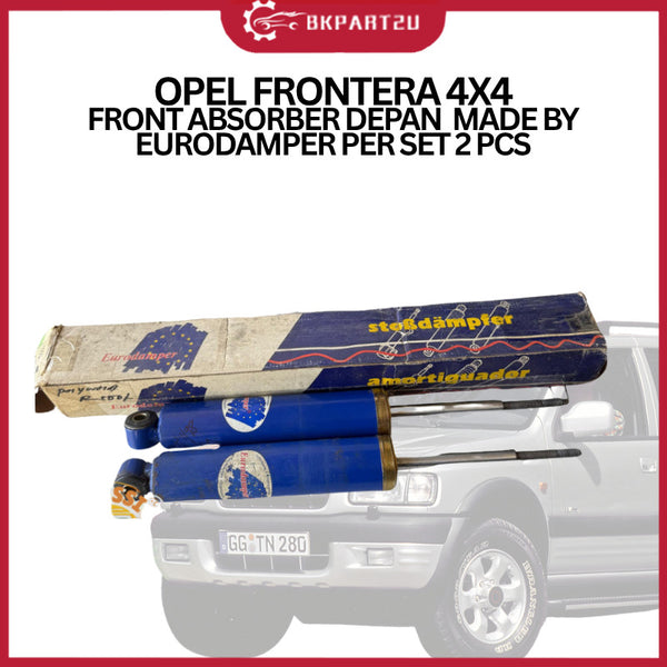 OPEL FRONTERA 4X4 FRONT ABSORBER DEPAN  MADE BY EURODAMPER PER SET 2 PCS