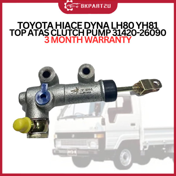 TOYOTA HIACE DYNA LH80 YH81 LORRY VAN 1982-1994 TOP ATAS CLUTCH PUMP 31420-26090 3 MONTH WARRANTY