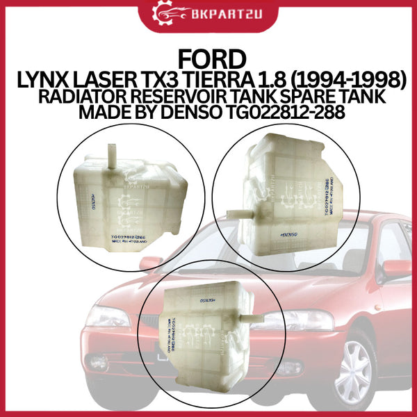 Ford Lynx Laser Tx3 Tierra 1.8 (1994-1998) Radiator Reservoir Tank Spare Tank Made By Denso TG022812-288