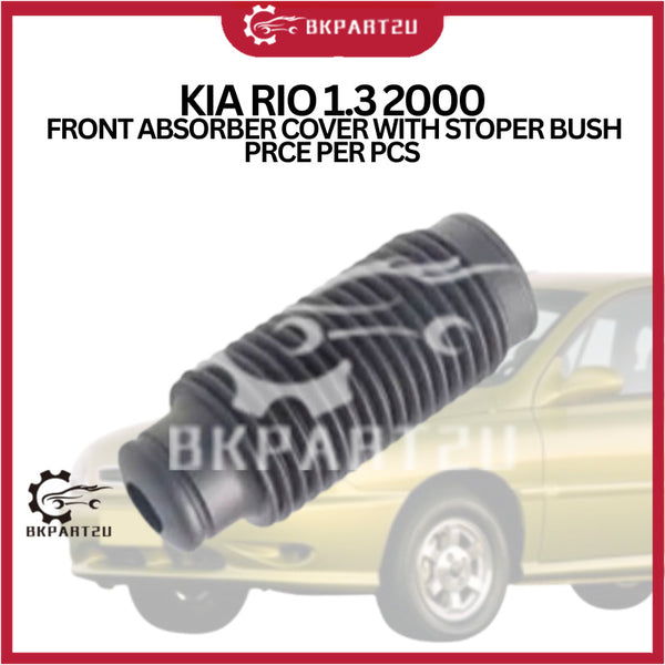 KIA RIO 1.3 2000 FRONT ABSORBER COVER WITH STOPER BUSH PRCE PER PCS