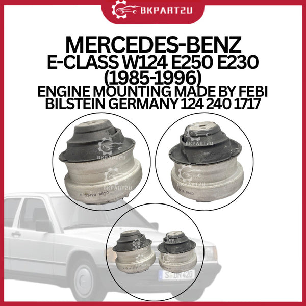 Mercedes-benz E-class W124 E250 E230 (1985-1996) Engine Mounting Made By Febi Bilstein Germany 124 240 1717