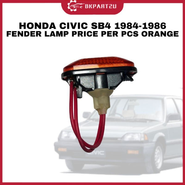 HONDA CIVIC SB4 1984-1986 FENDER LAMP PRICE PER PCS ORANGE