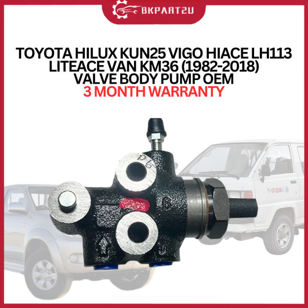 TOYOTA HILUX KUN25 KUN 25 VIGO HIACE LH113 LITEACE VAN KM36 (1982-2018) VALVE BODY PUMP OEM
