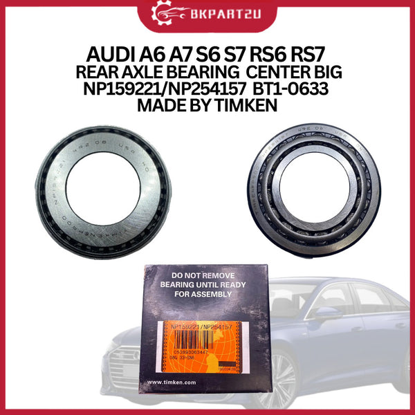 AUDI A6 A7 S6 S7 RS6 RS7 (2005-2016) REAR AXLE BEARING  CENTER BIG NP159221/NP254157  BT1-0633 MADE BY TIMKEN