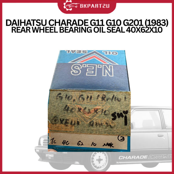 DAIHATSU CHARADE G11 G10 G201 (1983) REAR WHEEL BEARING OIL SEAL 40X62X10