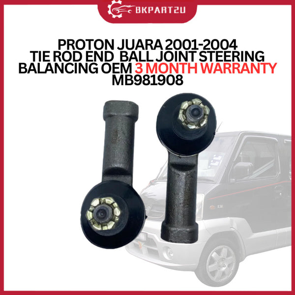 PROTON JUARA 2001-2004 TIE ROD END  BALL JOINT STEERING BALANCING OEM 3 MONTH WARRANTY MB981908