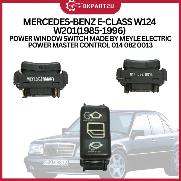 MERCEDES-BENZ E-CLASS W124 W201(1985-1996) POWER WINDOW SWITCH MADE BY MEYLE ELECTRIC POWER MASTER CONTROL 014 082 0013