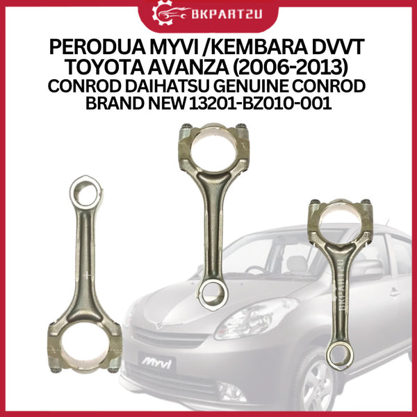 PERODUA MYVI /KEMBARA DVVT TOYOTA AVANZA (2006-2013) CONROD DAIHATSU GENUINE CONROD BRAND NEW 13201-BZ010-001