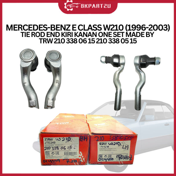 Mercedes-benz E Class W210 (1996-2003) Tie Rod End Kiri Kanan One Set Made By TRW 210 338 06 15 210 338 05 15