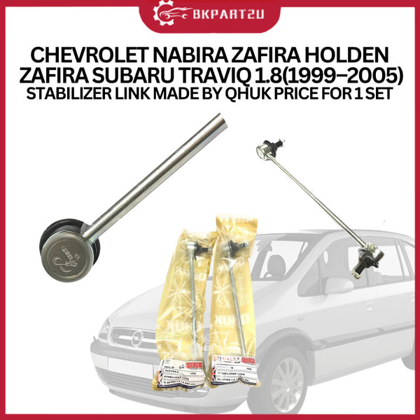 CHEVROLET NABIRA ZAFIRA HOLDEN ZAFIRA SUBARU TRAVIQ 1.8(1999–2005)STABILIZER LINK MADE BY QHUK PRICE FOR 1 SET ABSOBER