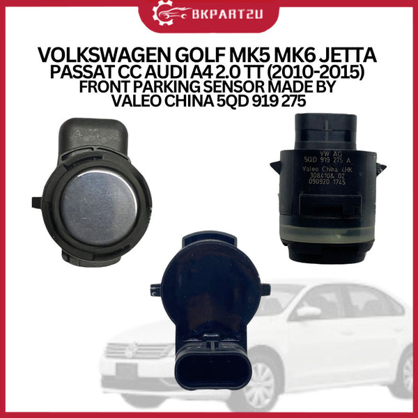 VOLKSWAGEN GOLF MK5 MK6 JETTA PASSAT CC AUDI A4 2.0 TT (2010-2015) FRONT PARKING SENSOR VALEO 5QD 919 275