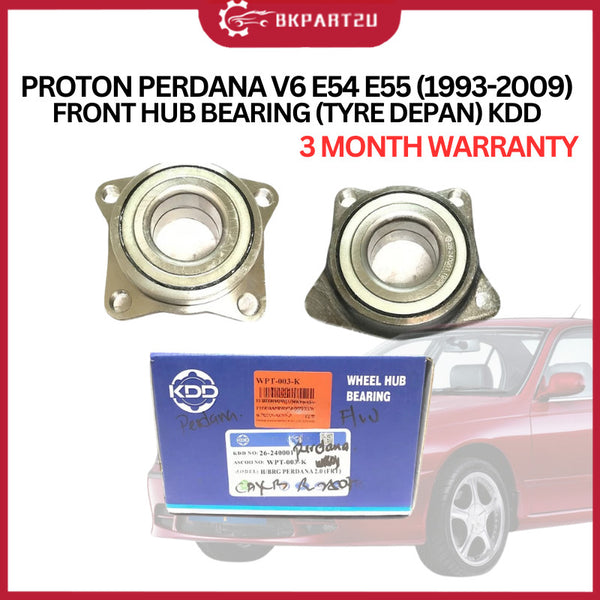 PROTON PERDANA V6 E54 E55 (1993-2009) FRONT DEPAN HUB BEARING TYRE KDD 3 MONTH WARRANTY