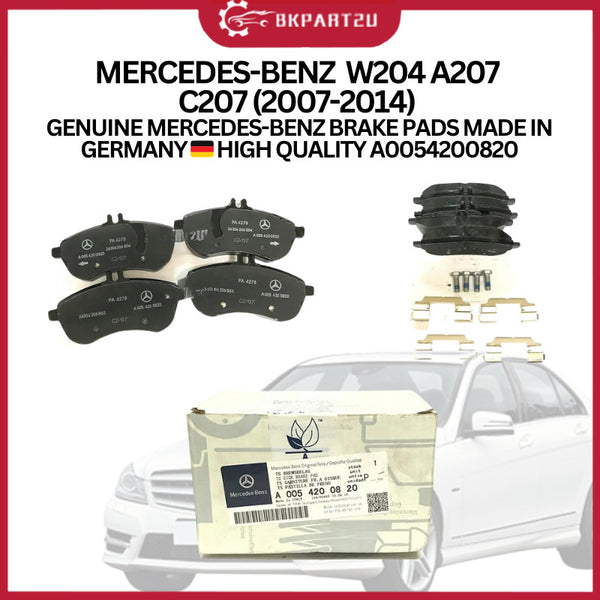 MERCEDES-BENZ  W204 A207 C207 (2007-2014) GENUINE MERCEDES-BENZ BRAKE PADS MADE IN GERMANY 🇩🇪 HIGH QUALITY A0054200820