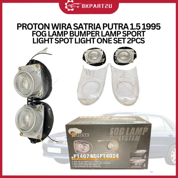 PROTON WIRA SATRIA PUTRA 1.5 (1995) FOG LAMP BUMPER LAMP SPORT LIGHT SPOT LIGHT ONE SET 2PCS