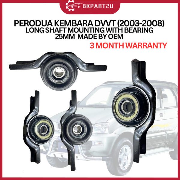 PERODUA KEMBARA DVVT (2003-2008) LONG SHAFT MOUNTING WITH BEARING 25MM OEM 3 MONTH WARRANTY