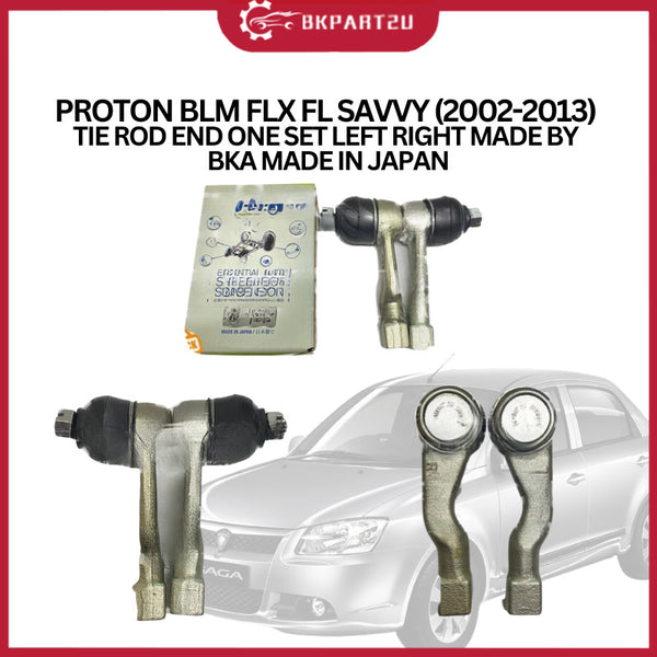 PROTON BLM FLX FL SAVVY (2002-2013) TIE ROD END ONE SET LEFT RIGHT MADE BY BKA MADE IN JAPAN