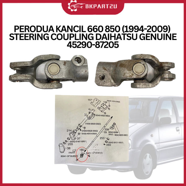 PERODUA KANCIL 660 850 (1994-2009) STEERING COUPLING DAIHATSU GENUINE 45290-87205