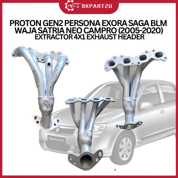 PROTON GEN2 PERSONA EXORA SAGA BLM WAJA SATRIA NEO CAMPRO (2005-2020) EXTRACTOR 4X1 EXHAUST HEADER