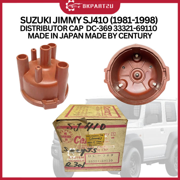 Suzuki Jimmy Sj410 (1981-1998) Distributor Cap  Dc-369 33321-69110  Made In Japan Made By Century