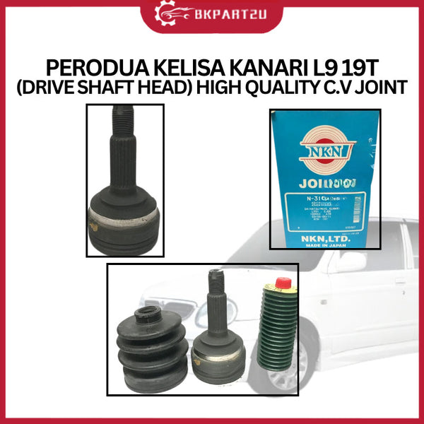 PERODUA KELISA KANARI L9 19T (2001-2007) CV JOINT (DRIVE SHAFT HEAD) MADE BY NKN HIGH QUALITY C.V JOINT N-3151-2H 97216