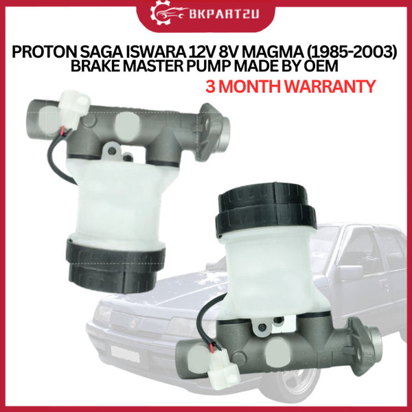 PROTON SAGA ISWARA 12V 8V MAGMA (1985-2003) BRAKE MASTER PUMP MADE BY OEM 3 MONTH WARRANTY
