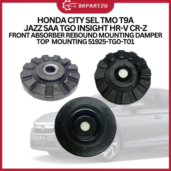 HONDA CITY SEL TMO T9A JAZZ SAA TGO INSIGHT HR-V CR-Z FRONT ABSORBER REBOUND MOUNTING DAMPER TOP MOUNTING 51925-TG0-T01