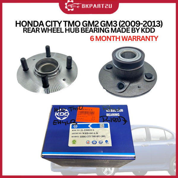 HONDA CITY TMO GM2 GM3 (2009-2013) REAR WHEEL HUB BEARING MADE BY KDD 6 MONTH WARRANTY PER PCS